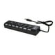 thumbnail image 1 of Concentrador USB Irfora JDL-A7 HUB USB Hub 7 puertos USB 2.0 Indicador de interruptor independiente Hub ultradelgado de alta velocidad del divisor con el cable del USB para el cuaderno Irfora Concentrador USB, 1 of 5