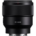 thumbnail image 2 of Sony FE 85mm f/1.8 Lens + Deluxe Lens Cleaning Kit, 2 of 6