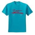thumbnail image 2 of Wild Bobby, SRT Silhouette Street Racing Viper, Cars and Trucks, Men Graphic Tee, Light Turquoise, Small, 2 of 4