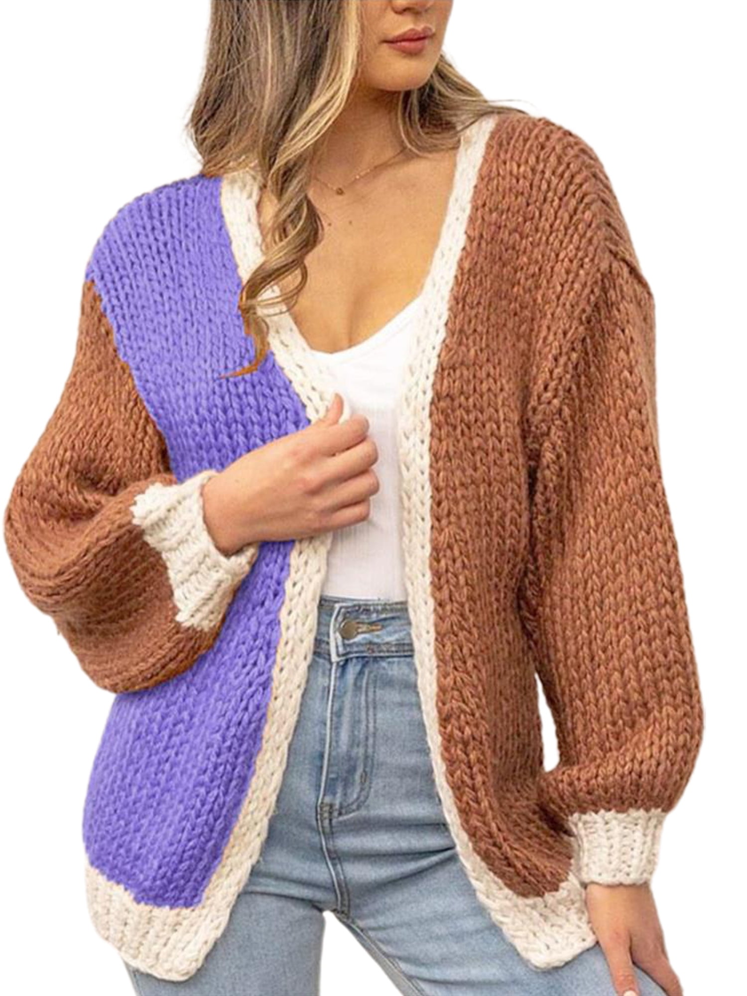 mesh sleeve cardigan