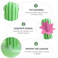 thumbnail image 4 of 1 Ensemble de Décor de Cactus Simulé en PVC (Vert), 4 of 5