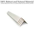 thumbnail image 4 of Cardboard Edge Protectors | 71'' X 2'' X 2'' | Pack of 50 | cardboard protectors for pallets, White V-Board Reinforced Edges/Corners for Shipping, Corner Protectors for Moving/Packing, 4 of 8
