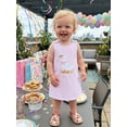 thumbnail image 3 of BemeyourBBs Toddler Baby Girl Goose Outfit Overall Dress Cute Infant Baby Girl Summer Tank Dress Casual Loose Fit Goose Duck Embroidered Crew Neck Sleeveless Dress, 3 of 9
