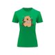 thumbnail image 2 of Playera Blusa De Capybara Con Paliacate Diseño Divertido Ropa Para Mujer Capibara Color Verde Talla Chica Marca Emil SaEs, 2 of 4
