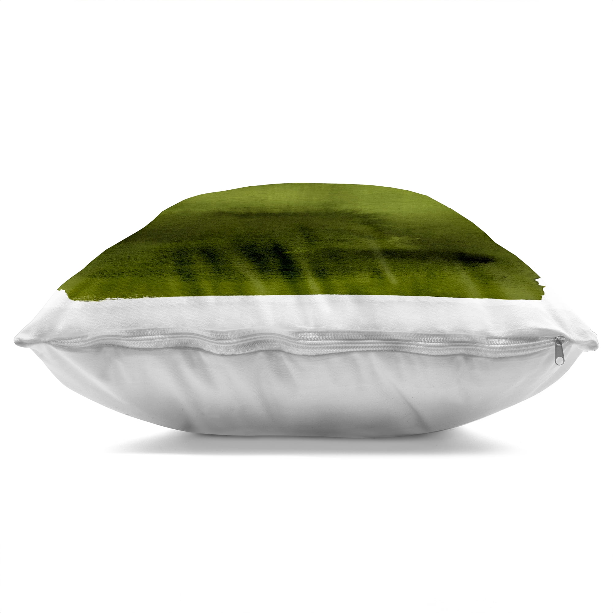 Stupell Industries Earthy Green Ombre Decorative Printed Throw Pillow, design by Allie Corbin, 18 x 7 x 18