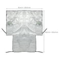 thumbnail image 2 of WHAMVOX Car Frost Windscreen Cover Car Windshield Cover Silver All-Weather Protection for Vehicles 1Set, 2 of 8