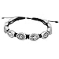 thumbnail image 3 of Bracelet Ajustable avec Médailles Miraculeuses (Noir), 3 of 3