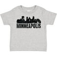 thumbnail image 3 of Inktastic Minneapolis Skyline Grunge Boys or Girls Toddler T-Shirt, 3 of 5