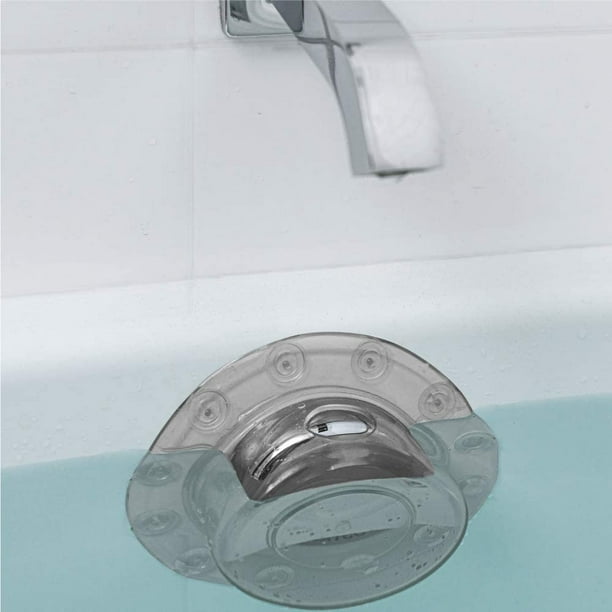 Cubierta de drenaje de desbordamiento de bañera de 6 pulgadas, agrega pulgadas de agua para un baño más profundo y cálido, sello de ventosa, tapas de tapón para drenaje de bañera