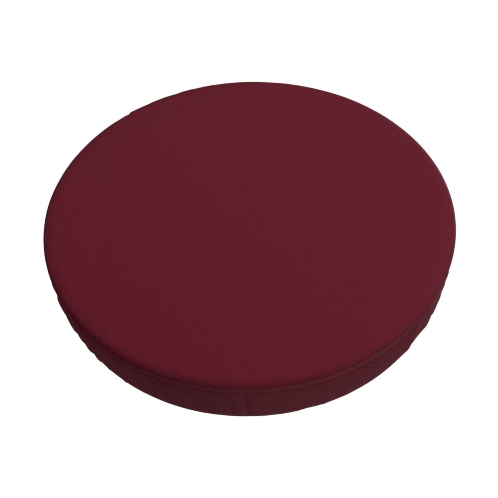 Easygdp Maroon Print Easy To Install Bar Stool Covers&Stool Covers Round&Elastic Stool Cover, Barstool Covers,Washable&Bottom With Elastic Edge-13 inch
