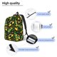 thumbnail image 3 of Easygdp Happy St. Patrick's Day Mochila de Lona Resistente para Laptop, Compatible con Laptops de 15 a 17 pulgadas, Ideal para Escuela, Trabajo y Viajes-Small, 3 of 5