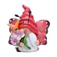 thumbnail image 1 of Estatua De Gnomo Mariposa Elfo Enano Muñecas Adornos Resina Mariposa Gnomo Estatua Arte (Rosa), 1 of 7