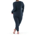 thumbnail image 5 of Fruit of the Loom Women's and Women's Plus Thermal Henley Top & Bottom Set, 5 of 13
