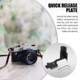 thumbnail image 4 of Camera L-Bracket Plate for Canon EOS M100 M200 Camera Quick Release Plate Vertical Shoot Hand Grip H, 4 of 5