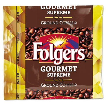Folgers Gourmet Supreme Ground Coffee, 1.75 oz, 42 count