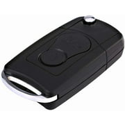 Key Shell, Flip Folding Remote 2 Buttons Car Key Fob Shell Case For Ssangyong Actyon Kyron Rexton