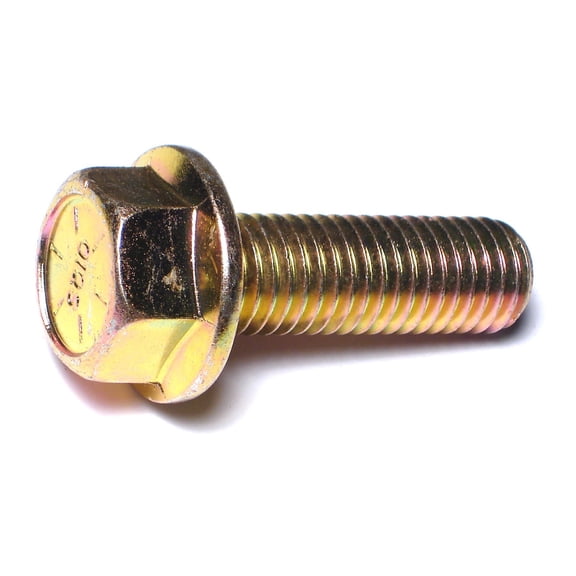 5/8"-11 x 2" Zinc Grade 8 Hex Washer Head Flange Bolts (2 pcs.)