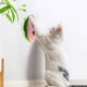 thumbnail image 5 of Cepillo de aseo para gatos con forma de guisante | Cepillo interactivo de masaje con hierba gatera para eliminar el pelo suelto | Cerdas de plástico suaves para pelo corto y largo | Fácil de, 5 of 6