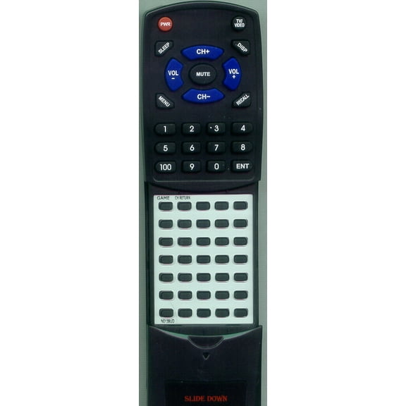 Replacement Remote for SYLVANIA N0139UD, RTN0139UD, SRT2223X, SRT2213B, SRT2313, SRT2319A, SRT2223, SRT2223S, SRT2219B, SRT2219, SRT2213, SRT2313A, S