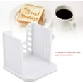 thumbnail image 2 of Bread Slicer Guide, Adjustable Toast Slicer Bread Slicer For Homemade Bread Loaf Foldable Chopping Cutting Board Bread Cutting Guide, 2 of 5