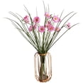 thumbnail image 6 of 8pcs Artificial Silk Daisy Plastic Flower Bouquet Realistic Stems DIY Greenery Shrubs Plants for Home Kitchen Garden Wedding Party Decor (Blue),Pink, 6 of 6