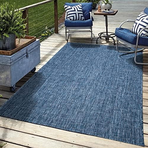 Outdoor Rug 8X10 Washable Indoor/Outdoor Rug For Patio, Balcony