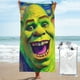 thumbnail image 1 of Toallas de playa Shrek, toallas de baño absorbentes y ligeras de secado rápido, toalla de baño de microfibra ultra suave para viajes, playa, gimnasio, camping, yoga, picnics, piscina, 31,5 x 63, 1 of 8