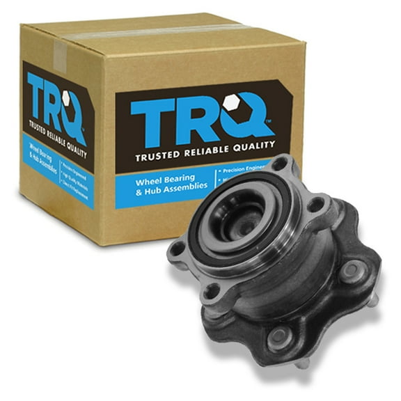 TRQ Wheel Bearing & Hub Assembly Rear Driver or Passenger Side for Altima Maxima BHA54355