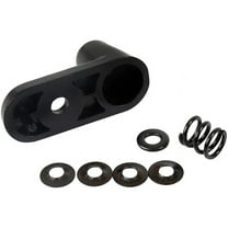 Kojem Sun Visors Repair Kit Bracket for 2003-2006 Jeep Wrangler 2004 2005 Aluminium Alloy Driver or Passenger Side