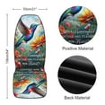 thumbnail image 4 of Hummingbird When A Hummingbird Visits Spring Seat Covers Cars, ​Car Truck SUV 2 Piec, 4 of 5