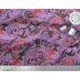 thumbnail image 4 of Soimoi Rayon Crepe Fabric Food,Animals & Text Print Fabric by Yard 46 Inch Wide, 4 of 5