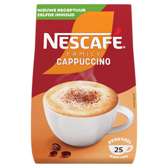 NESCAFÃ‰ Gold Cappuccino Instant Coffee, Velvety Froth, 8 Sachets