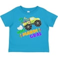 thumbnail image 3 of Inktastic Happy Mardi Gras Monster Truck with Beads Boys or Girls Toddler T-Shirt, 3 of 5