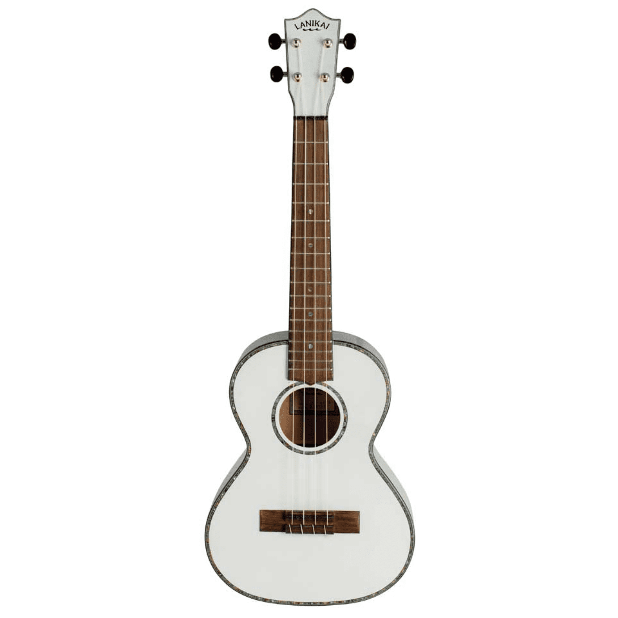 Lanikai Julia Michaels Signature Tenor Ukulele | White Pearl