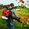thumbnail image 5 of Demete 75.6cc 900 CFM 210 MPH Gas-Powered 4-Cycle Backpack Leaf Blower, 5 of 14