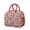 Red-76, variant on Floral Insulated Lunch Box - Hippie Style Waterproof Lunch Bag, Leakproof & Spacious (Tribal Patterns)