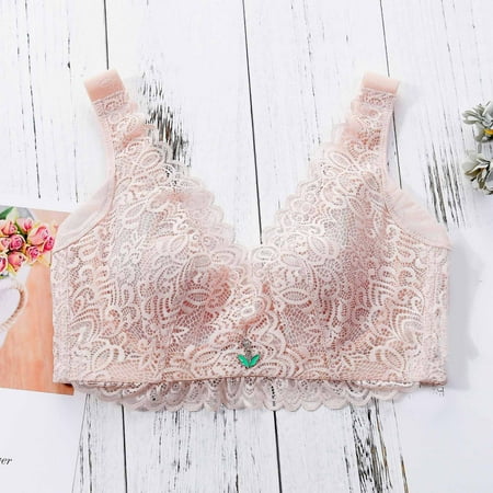LEEy-World Women S Lingerie Filifit Sculpting Uplift Bra Women Fashion Deep Cup Bra Hides Back Bra with Shapewear Push Up Sports Bra Pink 38E