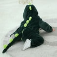 thumbnail image 4 of URMAGIC Toddler Baby Boy Girl Dinosaur Costume Flannel Hooded Romper Jumpsuit Infant Unisex Cartoon Animal Outfit Clothes, 4 of 6