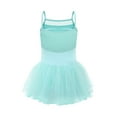 thumbnail image 3 of MIASHUI Toddler Girls Sleeveless Ballet Leotards Dresses Dance Skirt Ballerina Tutu Outfits,Green,4-5 Years, 3 of 6