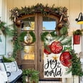thumbnail image 4 of Christmas Joy to the World Garden Flag 12.5x18 Double Sided for Outside, Winter Outdoor Xmas Decorative Holiday Porch Seasonal Yard Flag 68-12, 4 of 6