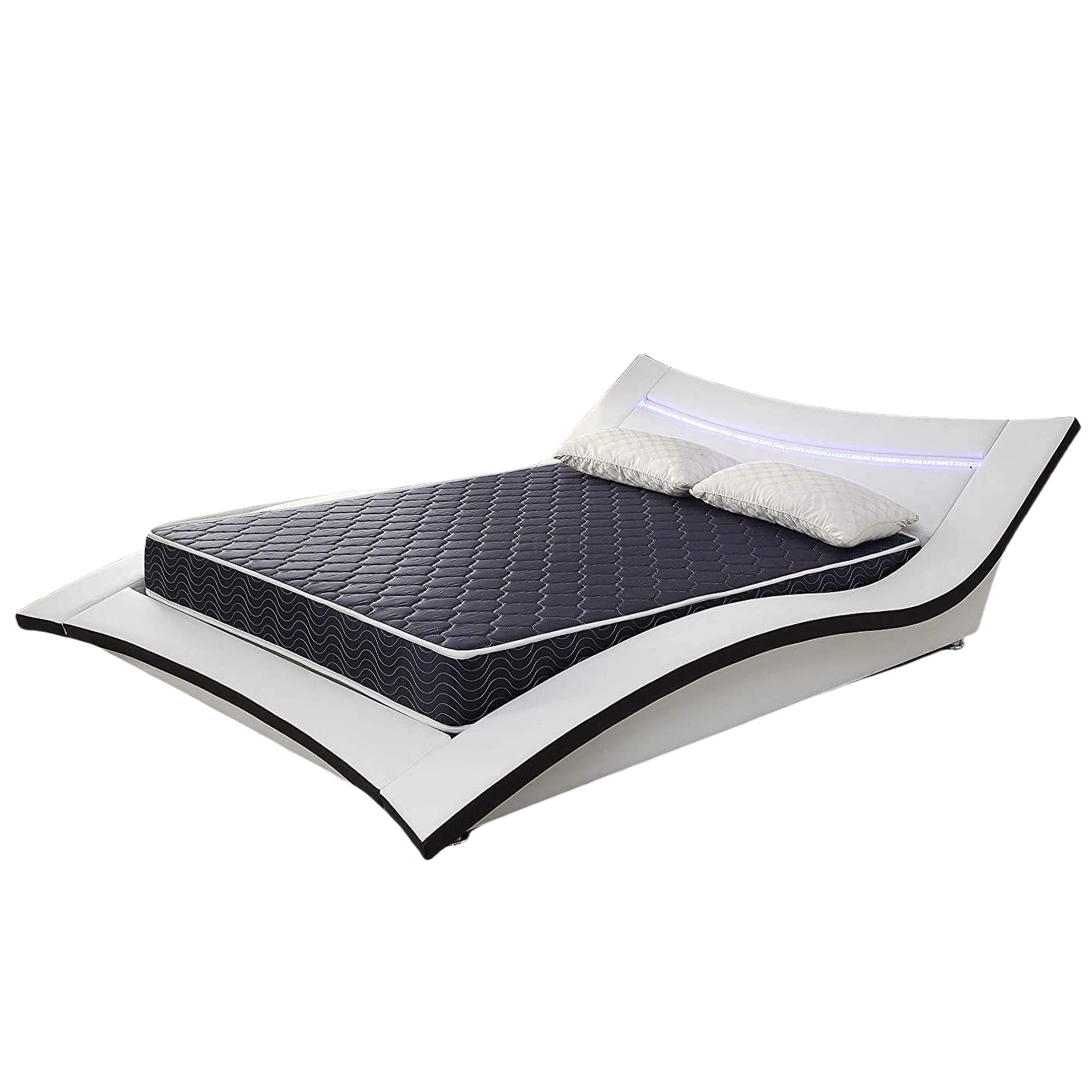 JERFIT 6 Inch Twin Size Gel Memory Foam Mattress, Medium Firm Support, Waterproof & Breathable Quilted Cover, CertiPUR-US Certified, Bed in a Box