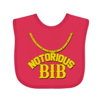 Inktastic Notorious Bib Boys or Girls Baby Bib