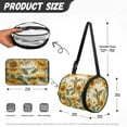 thumbnail image 7 of SEANATIVE Hummingbird Sunflower Round Paper Towel Bag Cat Proof Round Tissue Holder Bag for Kitchen Round Toilet Paper Holder Home Decoration Portable Roll Paper Case Cover, 7 of 7