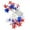 A, variant on Clearance Under $10 LEDs USA Star with USA String Lights July 4th Independence Day Decorative LED String Lights Battery Operated LED String Lights with Remote for July 4th Decor Stripes