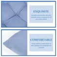 thumbnail image 3 of OUNONA Little Rocking Chair Cotton Dark Blue 1Pack Nursery, 3 of 8