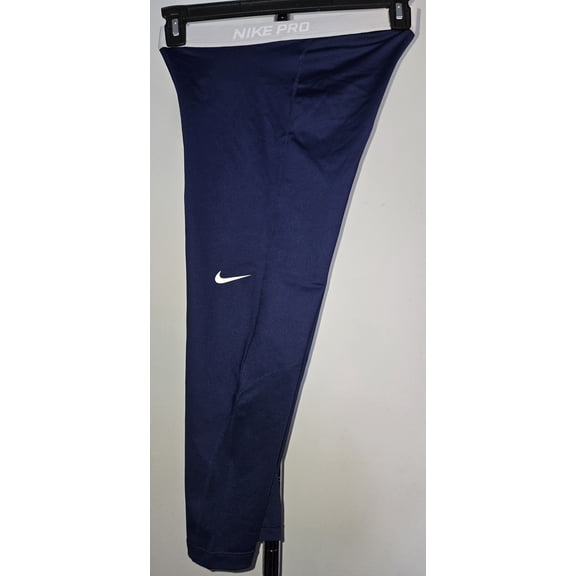 BRANDED WOMENS SIZE L NAVY ATHLETIC TIGHTS NIKE 938763-429