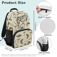 thumbnail image 7 of Yspwyqan Girls Backpack 8-12 Years Old, Camo Bass Fish Bow 17" Large Capacity Bookbag with Front Pocket, Side Pockets, Fits 15.6 Laptop for Middle School, 7 of 7