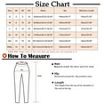 thumbnail image 2 of AILIYIL Women'S Cotton And Linen Solid Color Casual Daily Side Pocket Trousers Hollowed Out Casual Pants (Khaki,XL), 2 of 9