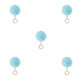 thumbnail image 2 of Injueey Fuzzy Ball Llavero Flexible Cómodo Encantador Llaveros Adorable Práctico Llaveros Mujeres para niños Adultos Ancianos Estudiantes Verde claro Type2 NO2 Injueey CBP349878, 2 of 3