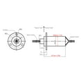 thumbnail image 3 of Deslizamiento conductivo Deslizamiento de corriente Conductor deslizante 30a Deslizamiento de 4 cables MW1430 Deslizamiento conductivo 30A 4 cables Deslizamiento de corriente de ANGGREK Otros, 3 of 8